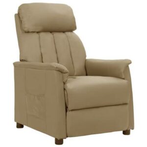 Fauteuil vidaXL Bruin