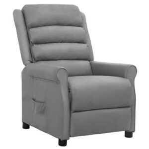 Fauteuil vidaXL Grijs