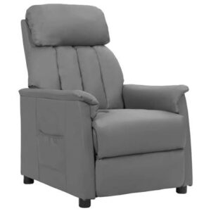 Fauteuil vidaXL Grijs