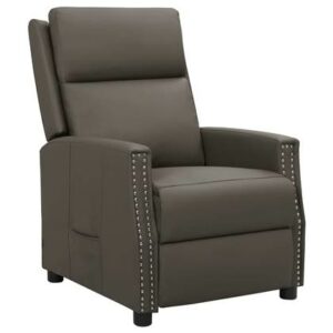 Fauteuil vidaXL Grijs