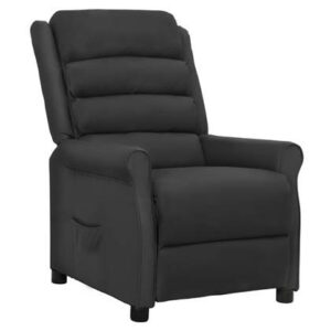 Fauteuil vidaXL Zwart