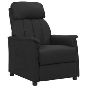 Fauteuil vidaXL Zwart