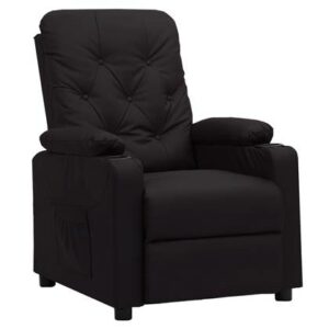 Fauteuil vidaXL Zwart