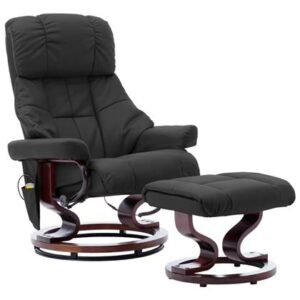 Fauteuil vidaXL Zwart