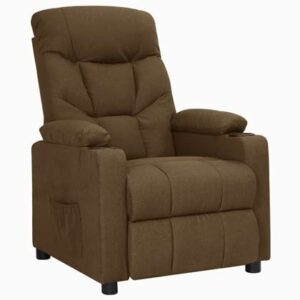 Fauteuil vidaXL Bruin