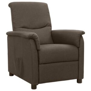 Fauteuil vidaXL Bruin