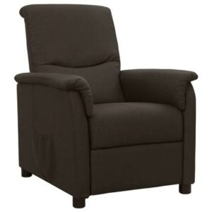 Fauteuil vidaXL Bruin