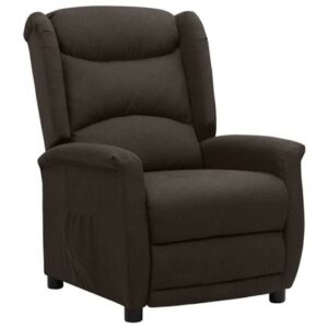 Fauteuil vidaXL Bruin