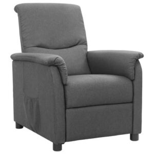 Fauteuil vidaXL Grijs