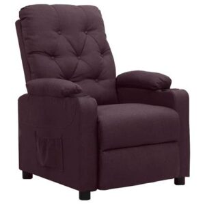 Fauteuil vidaXL Paars