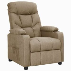 Fauteuil vidaXL Taupe