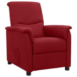 Fauteuil vidaXL Rood