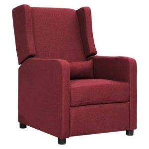 Fauteuil vidaXL Rood