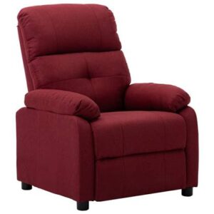 Fauteuil vidaXL Rood