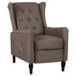 Fauteuil vidaXL Taupe