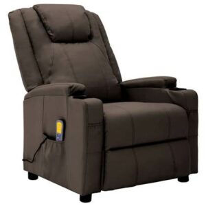 Fauteuil vidaXL Bruin