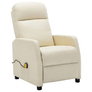 Fauteuil vidaXL Wit