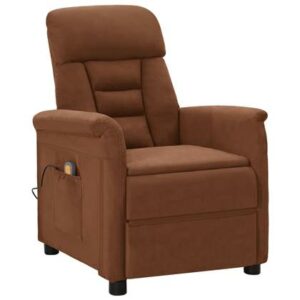 Fauteuil vidaXL Bruin