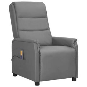 Fauteuil vidaXL Grijs