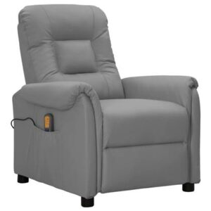 Fauteuil vidaXL Grijs