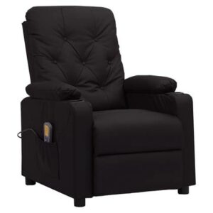 Fauteuil vidaXL Zwart