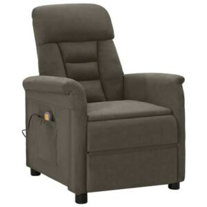 Fauteuil vidaXL Grijs