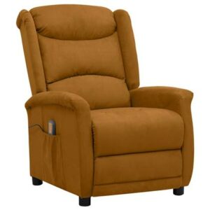 Fauteuil vidaXL Bruin