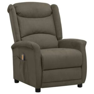 Fauteuil vidaXL Grijs