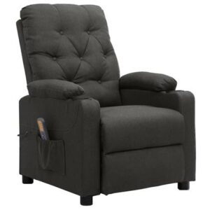 Fauteuil vidaXL Grijs