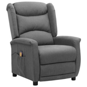 Fauteuil vidaXL Grijs