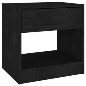 Sidetable vidaXL Zwart