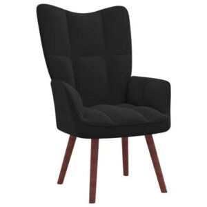 Fauteuil vidaXL Zwart