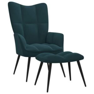 Fauteuil vidaXL Blauw