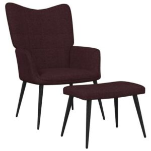 Fauteuil vidaXL Paars