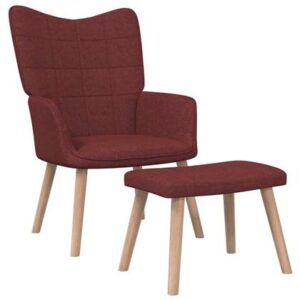 Fauteuil vidaXL Rood