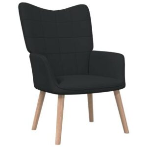 Fauteuil vidaXL Zwart