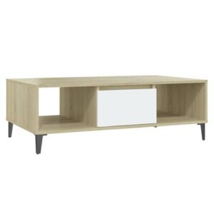 Salontafel vidaXL Wit