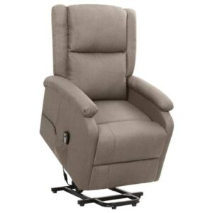 Fauteuil vidaXL Taupe