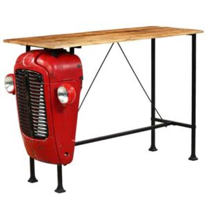 Eettafel vidaXL Rood