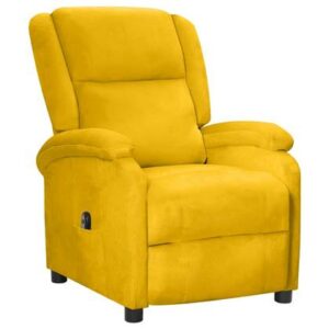 Fauteuil vidaXL Geel