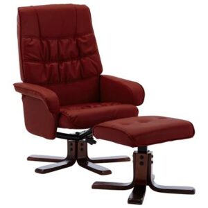 Fauteuil vidaXL Rood