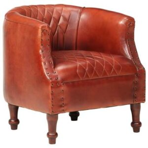 Fauteuil vidaXL Bruin