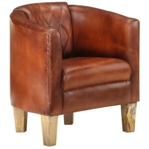 Fauteuil vidaXL Bruin