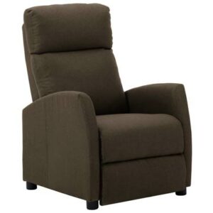 Fauteuil vidaXL Bruin