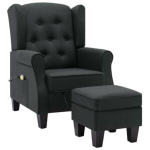 Fauteuil vidaXL Grijs