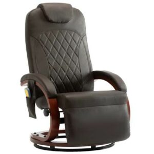 Fauteuil vidaXL Bruin