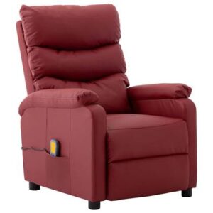 Fauteuil vidaXL Rood