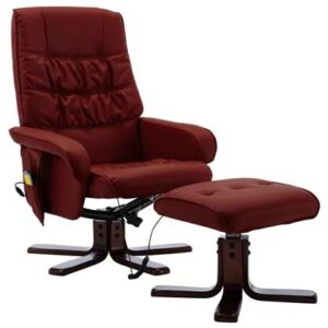 Fauteuil vidaXL Rood