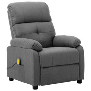 Fauteuil vidaXL Grijs