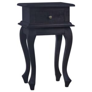 Sidetable vidaXL Zwart